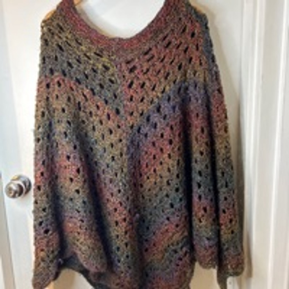 Women's Unbranded Multi One Size Poncho